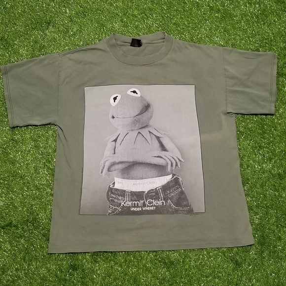 Change's Other - Vintage Kermit Clein Under Where? CK Spoof Tee